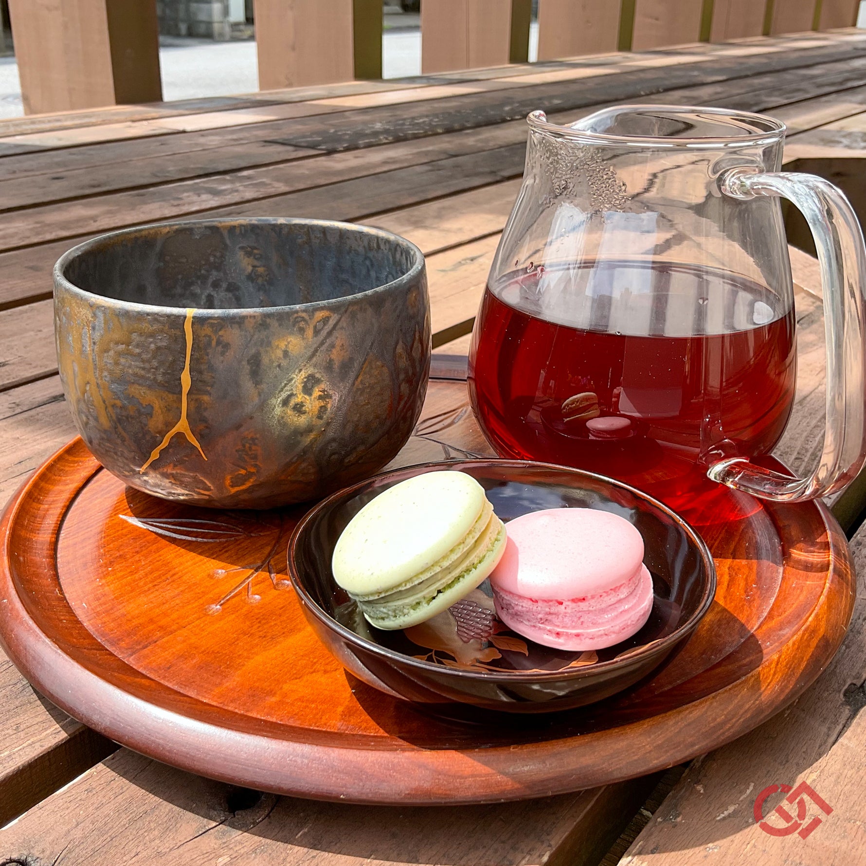 Kintsugi tea bowl