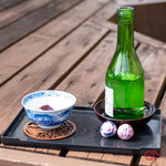 kintsugi sake cup silver