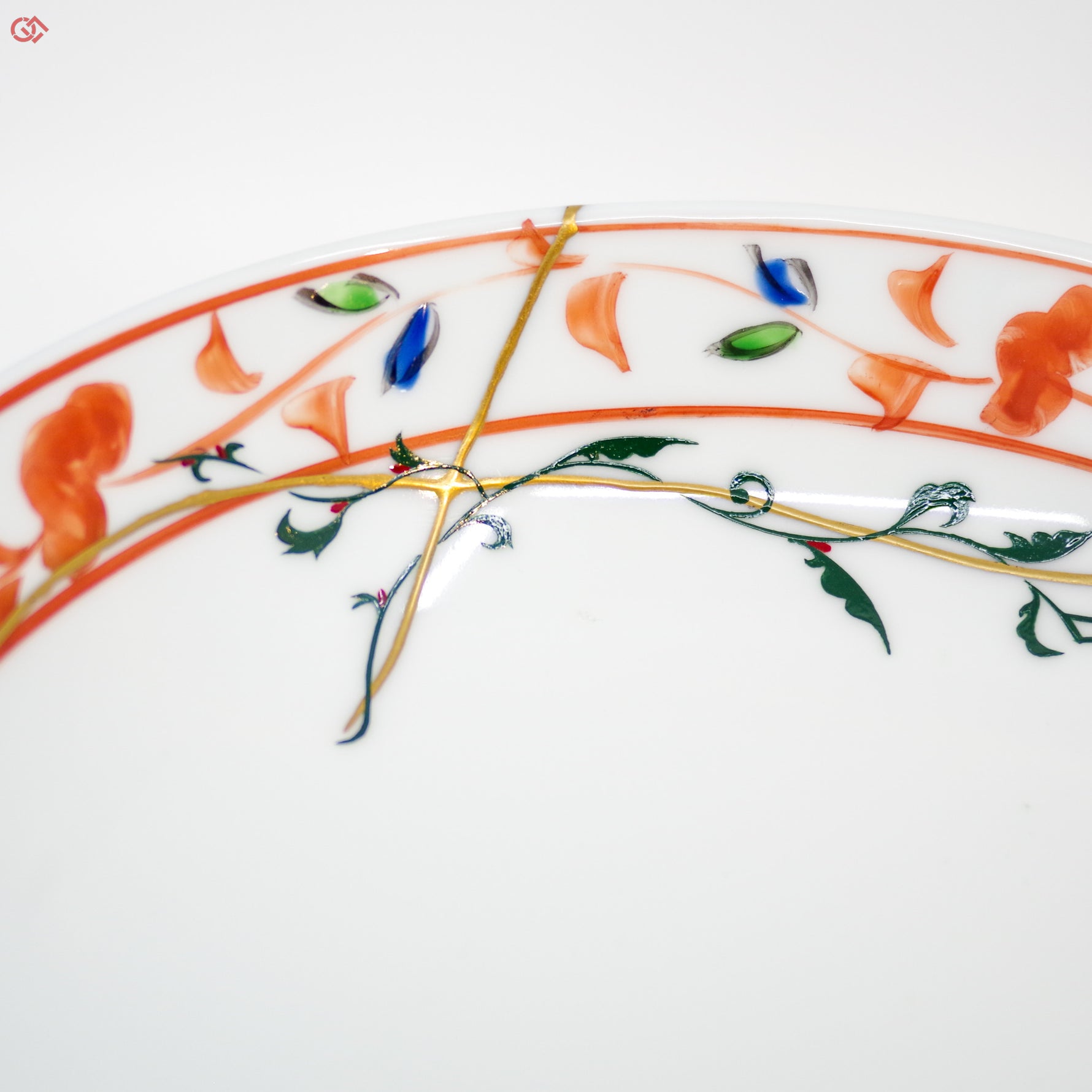 Enlarged view of authentic Kintsugi art