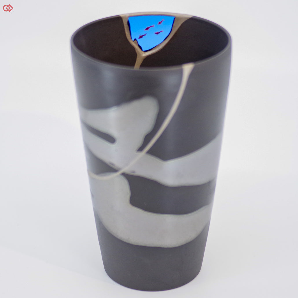 Enlarged view of Authentic Kintsugi pottery