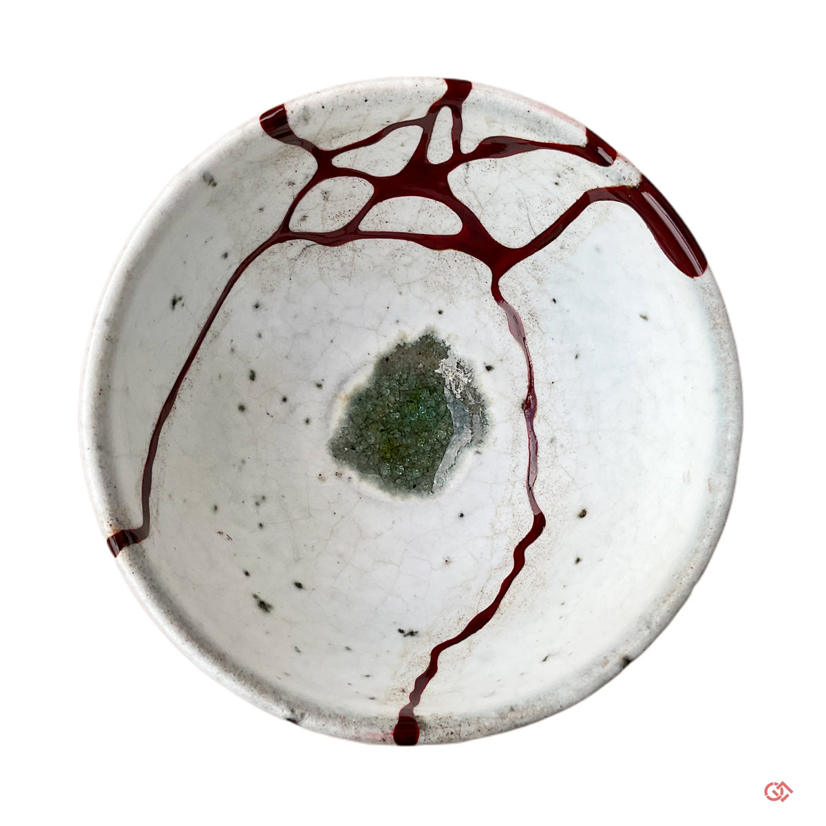 Unique Kintsugi Fruit bowl