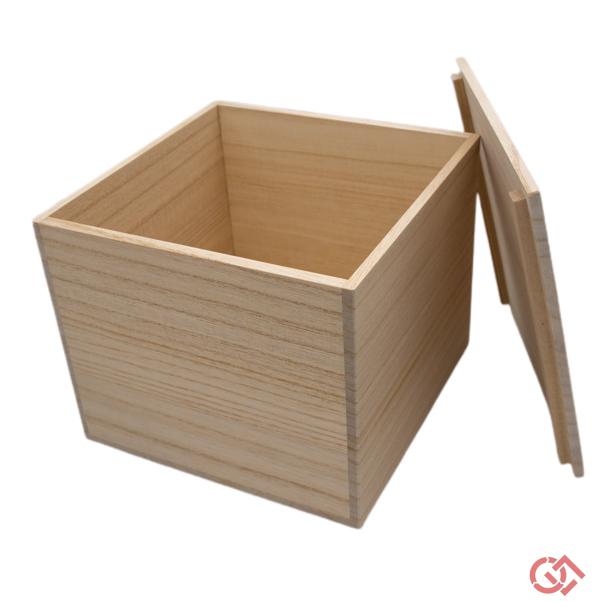 Paulownia wood box for Kintsugi pottery