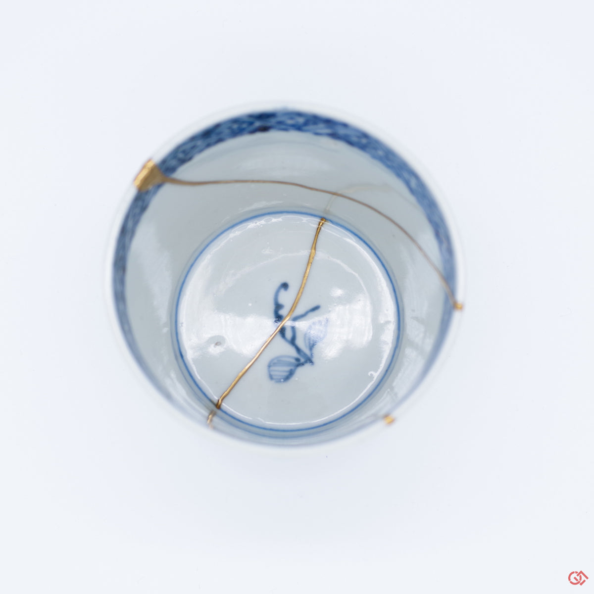 Authentic Kintsugi Soup Cup Ko-Imari
