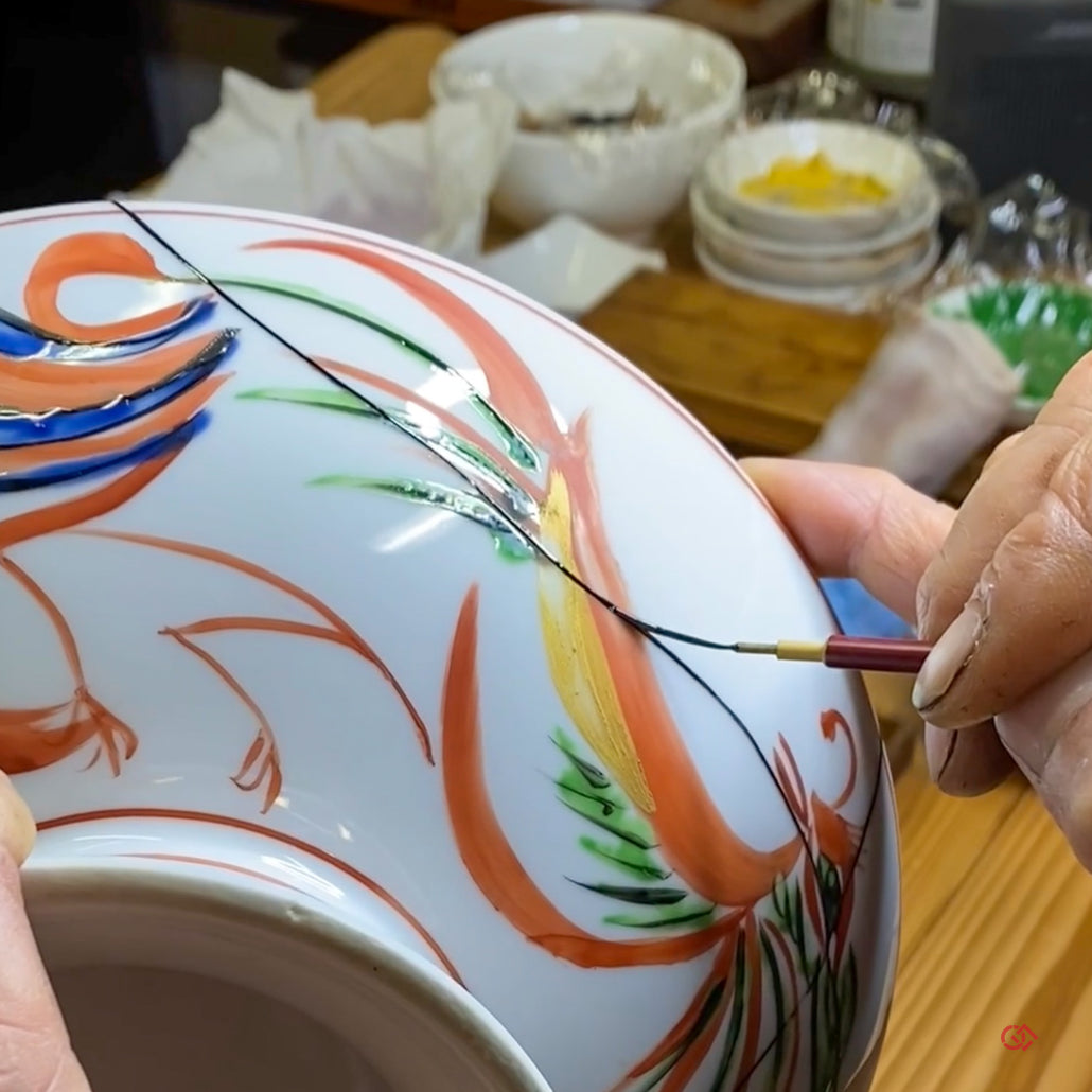 Traditional Kintsugi Repair with Urushi