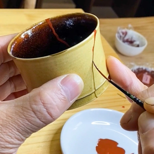 Traditional Kintsugi Repair with Urushi