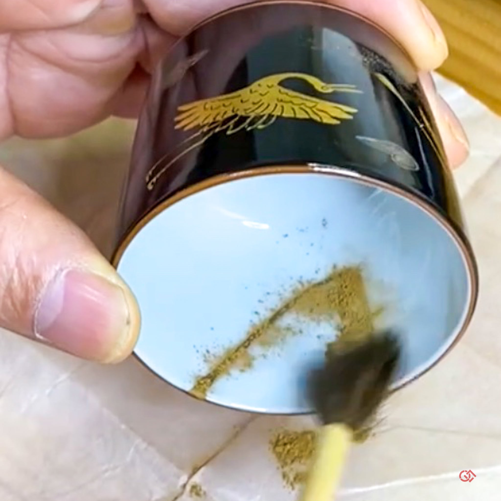 Traditional Kintsugi Repair with the 24k Gold